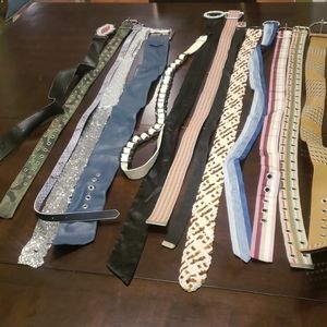 14 BELTS ♡☆BUNDLE DEAL. ALL KINDS OF  BELTS♡☆